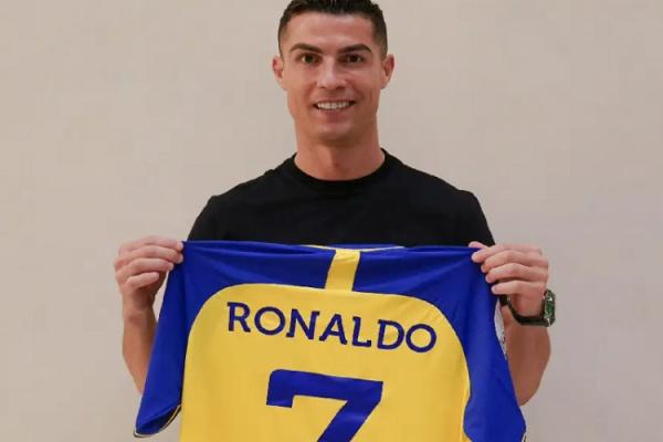 Cristiano Ronaldo é anunciado pelo Al Nassr, da Arábia Saudita(Imagem:Divulgação)