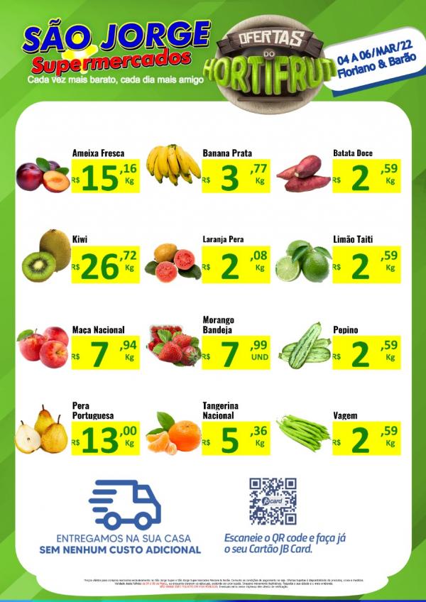 Ofertas do Hortifruti(Imagem:Divulgação)