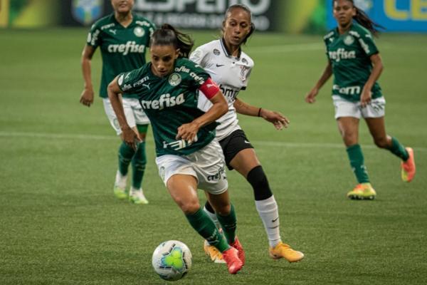 Corinthians e Palmeiras se enfrentarão na final do Brasileirão Feminino Neoenergia(Imagem:Rebeca Reis)
