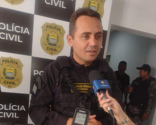 Delegado Charles Pessoa(Imagem:FlorianoNews)