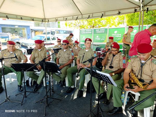 Banda da Polícia Militar do Piauí(Imagem:FlorianoNews)