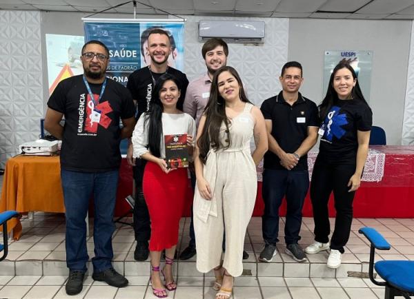 Equipe do SAMU de Floriano é capacitada em Emergência Pré-hospitalar.(Imagem:Secom)