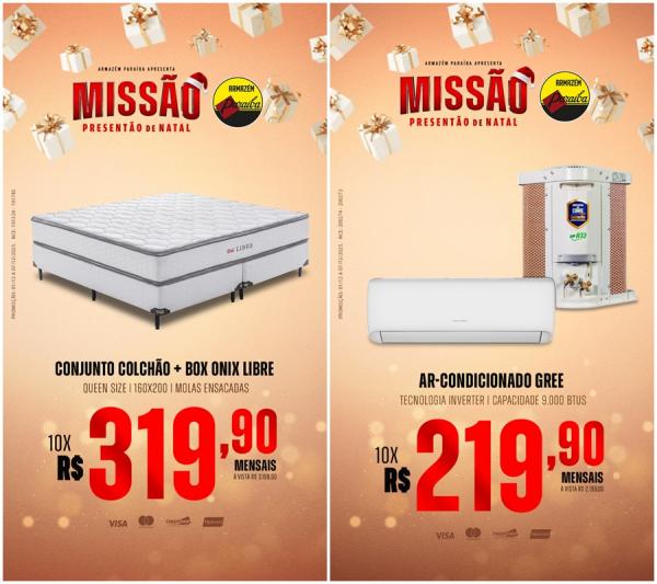 Missão Presentão de Natal Armazém Paraíba(Imagem:Divulgação)