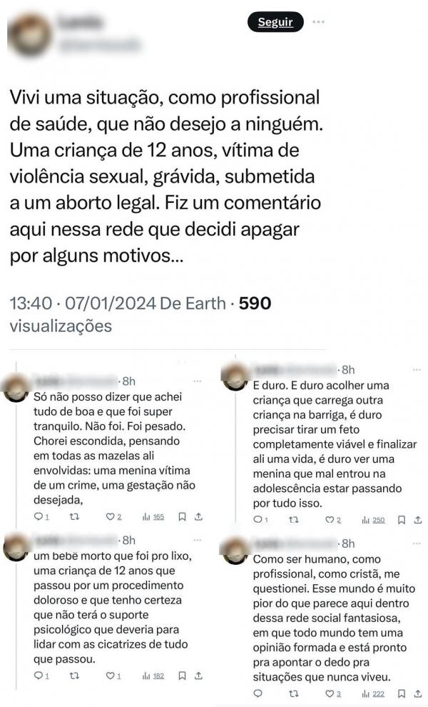 postagem médica(Imagem:Reprodução)