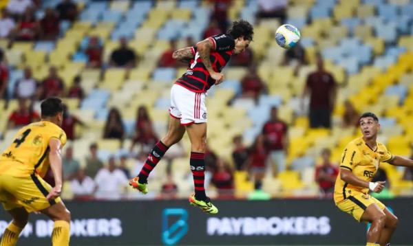 Fla conta com gol de Pedro para derrotar Amazonas na Copa do Brasil.(Imagem:Gilvan de Souza/CRF/Direitos Reservados)