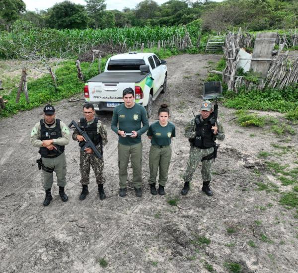 Opera&ccedil;&atilde;o Caatinga Resiste(Imagem:Ascom Semarh)