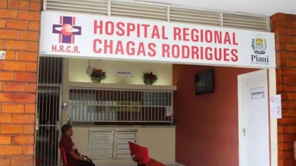 Hospital Regional Chagas Rodrigues, em Piripiri.(Imagem:Divulga&ccedil;&atilde;o/Governo do Piau&iacute;)