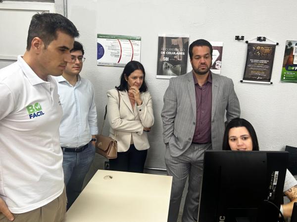 Comitiva de Alagoas visita o Piauí para conhecer programas contra roubo e furto de celulares(Imagem:Ascom SSP-PI)