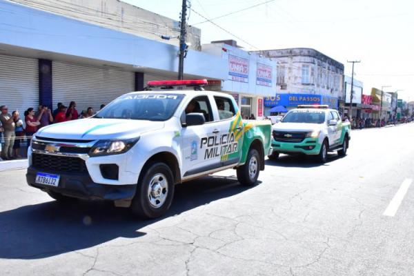 Desfile Cívico marca as comemorações pela Independência do Brasil em Floriano.(Imagem:Secom)