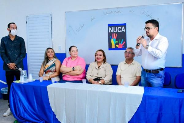  Prefeitura de Floriano realiza lançamento do NUCA na Escola Municipal José Francisco Dutra(Imagem:Secom)
