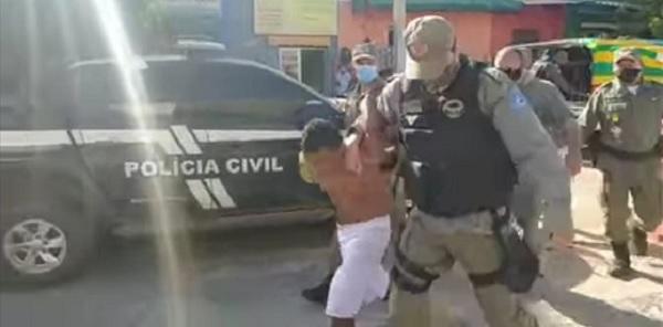 Suspeito, Gustavo Demônio, foi preso nesta terça-feira (1º).(Imagem:Divulgação)