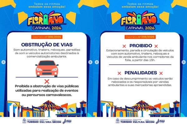  Carnaval em Floriano: respeito &agrave;s regras garante festa segura e organizada.(Imagem:Reprodu&ccedil;&atilde;o/Instagram)