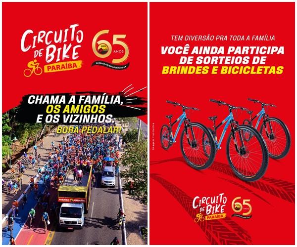 Circuito de Bike Paraíba(Imagem: Divulgação)