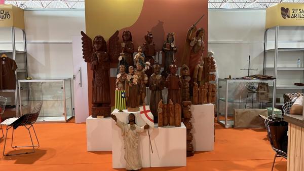 Sudarpi leva trabalhos de seis artes&atilde;os piauienses para o 21&ordm; Sal&atilde;o do Artesanato - Ra&iacute;zes Brasileiras(Imagem:Ascom Sudarpi)