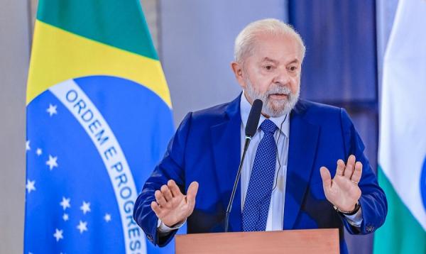 Presidente concedeu entrevista coletiva na manhã de hoje em Nova Deli.(Imagem:Ricardo Stuckert/PR)