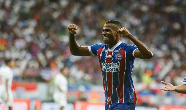 Triunfo no Ba-Vi garante o Tricolor nas quartas de final.(Imagem:Tiago Caldas/EC Bahia/Direitos Reservados)