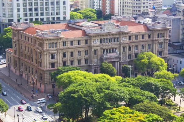 Fachada do Tribunal de Justiça de São Paulo (TJ-SP), no Centro da capital paulista.(Imagem:Divulgação)