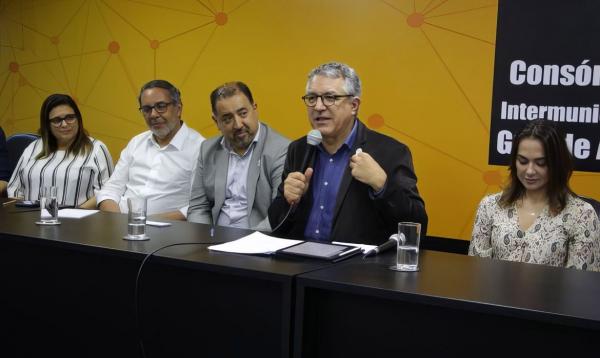 No ABC Paulista, ministro Padilha destacou o investimento de R$ 65 bi.(Imagem:Consórcio ABC)