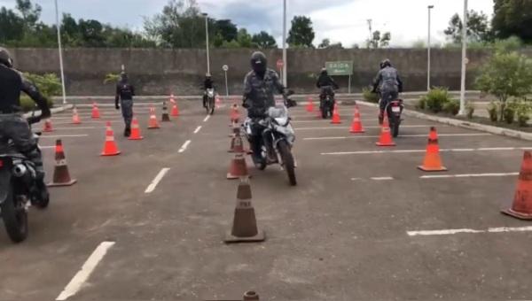 Policiais Militares concluem Treinamento de Motopatrulhamento Tático em Floriano(Imagem:Divulgação)