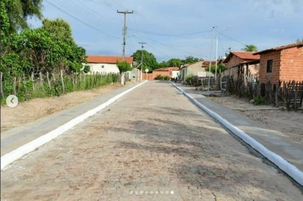 Prefeitura de Floriano inaugura obras de pavimentação em ruas do bairro Meladão.(Imagem:Reprodução/Instagram)
