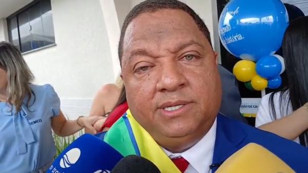  Ant&ocirc;nio Carlos Resende, prefeito de Bar&atilde;o de Graja&uacute;.(Imagem:FlorianoNews)