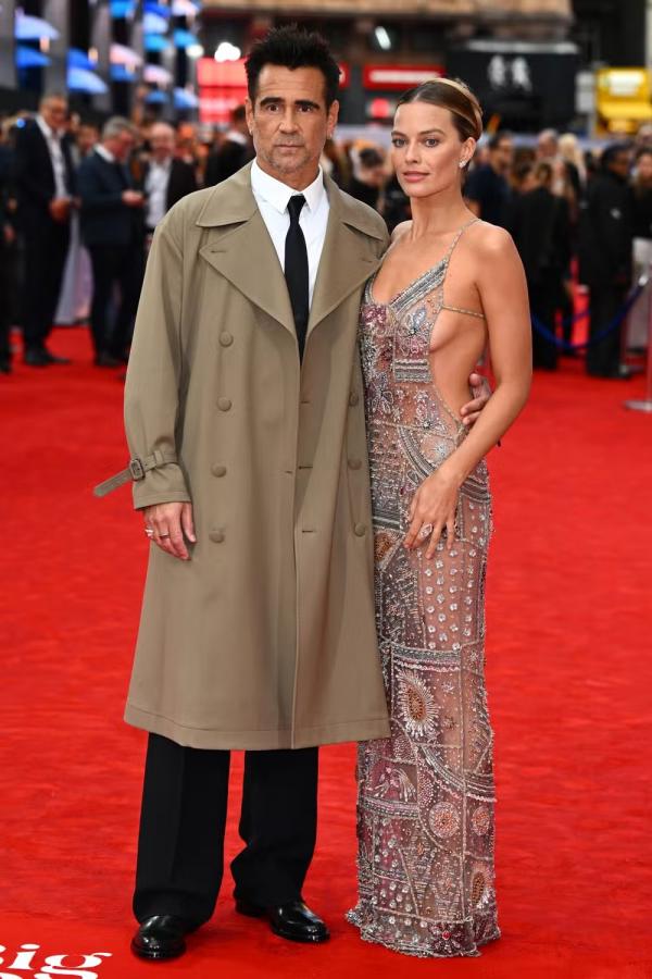 Colin Farrell e Margot Robbie (Imagem:Getty Images)
