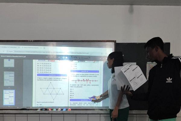 Estudantes da rede estadual intensificam preparação para a OBMEP 2025(Imagem:Divulgação)
