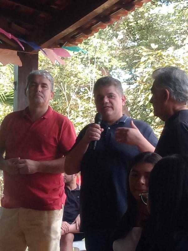 Maurício Bezerra recebe a visita do deputado estadual Fábio Xavier(Imagem:Reprodução)