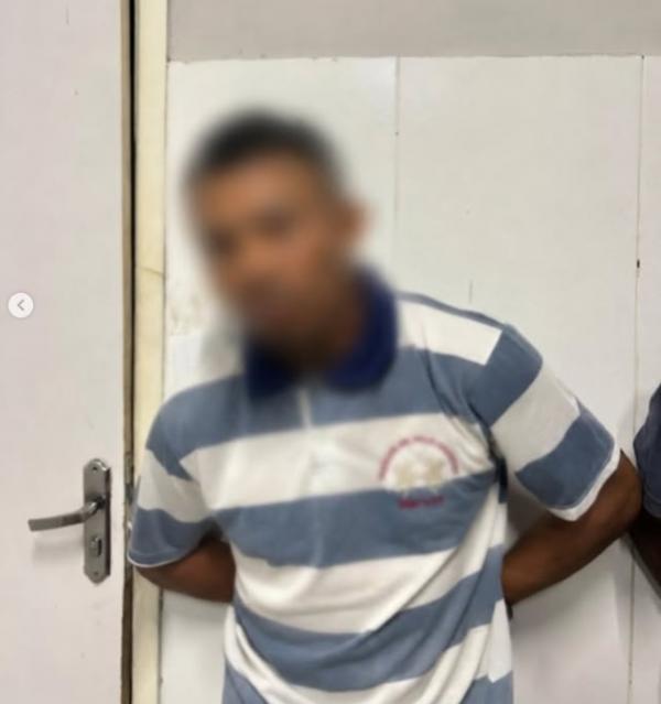 For&ccedil;a T&aacute;tica cumpre mandado de pris&atilde;o durante patrulhamento no bairro Cancela, em Floriano.(Imagem:Reprodu&ccedil;&atilde;o/Instagram)