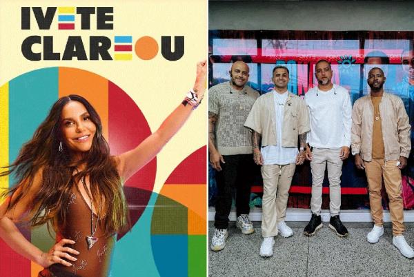 Ivete Sangalo e Grupo Clareou.(Imagem: Reprodução/Instagram)