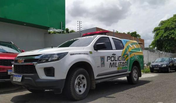 Polícia Militar do Piauí fez a prisão do homem.(Imagem:Andrê Nascimento/g1)