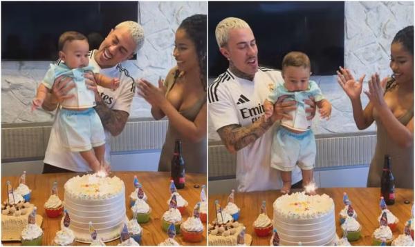 MC Daniel e Lorena Maria celebram Rás.(Imagem: Reprodução/Instagram)