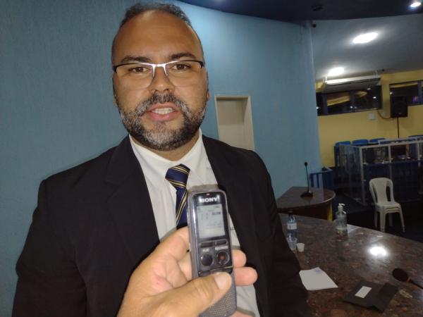 Presidente da Cãmara Municipal, Joab Curvina(Imagem:FlorianoNews)