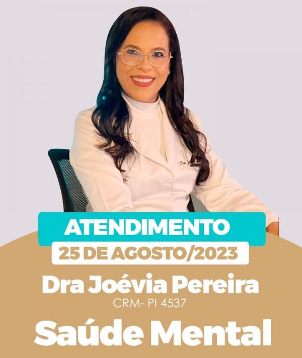 Dra. Joévia Pereira - Saúde Mental(Imagem:Divulgação)