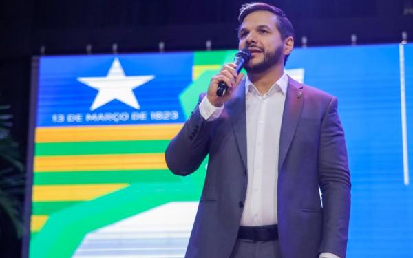 Secretário Washington Bandeira destaca a revolução na educação pública e o regime de colaboração entre estado e municípios.(Imagem:Letícia Santos)