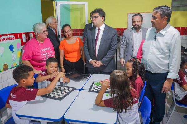 Rafael Fonteles participa de aniversário solidário do ministro Wellington Dias em Teresina(Imagem:Divulgação)