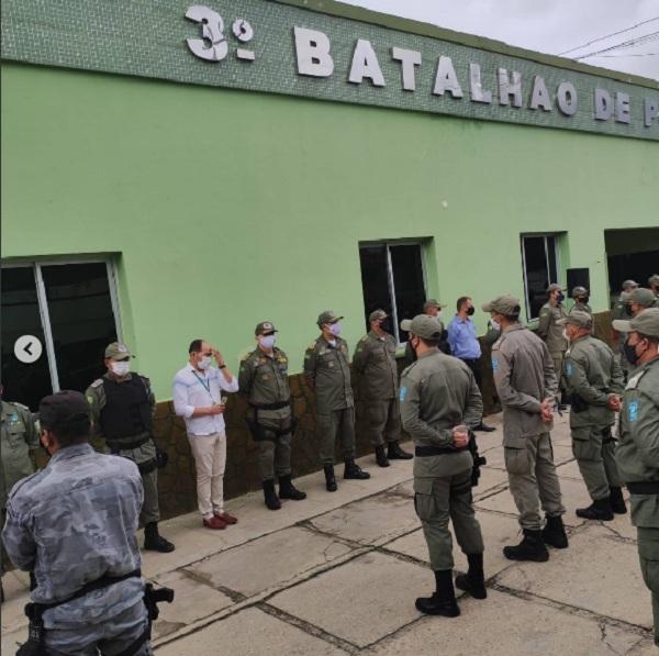 Polícia Militar lança Operação Natal e Ano Novo Seguro em Floriano.(Imagem:Divulgação/3ºBPM)