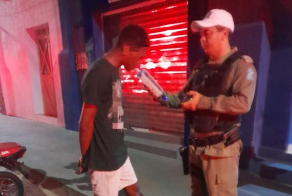 Grupamento de Trânsito do 3º BPM intensifica fiscalização e realiza testes de etilômetro em Floriano(Imagem:Divulgação/PM)