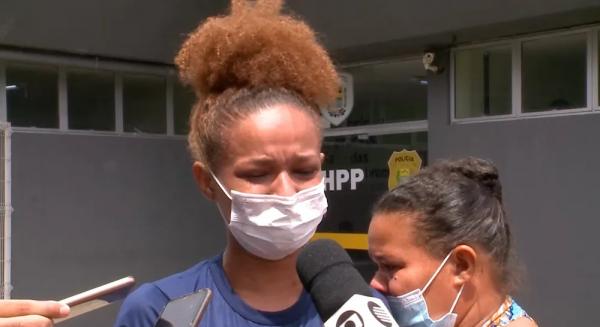 Rainara Silva, vizinha e melhor amiga da jovem morta na UFPI.(Imagem:Reprodução /TV Clube)