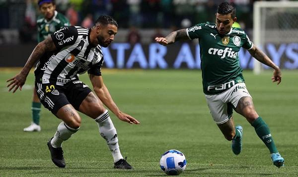 Duelo às 21h45 em Belo Horizonte terá transmissão da Rádio Nacional.(Imagem:Cesar Greco/Palmeiras/Direitos Reservados)