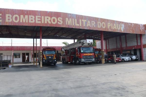 Comando Geral do Corpo de Bombeiros do Piauí, em Teresina(Imagem:Lucas Marreiros)