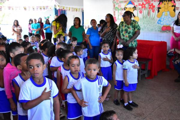 Vereadores prestigiam a abertura da programação de aniversário de Floriano(Imagem:CMF)