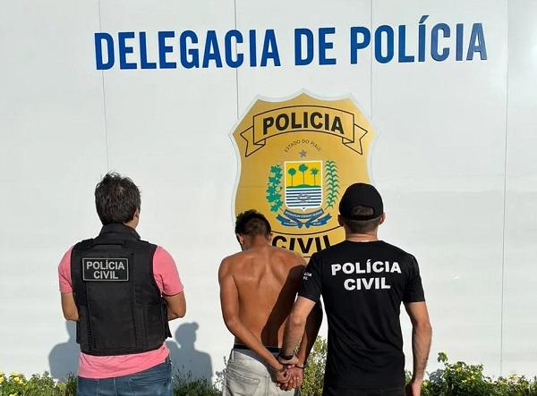 Indiciado por estuprar e engravidar menina de 11 anos é preso dois anos após o crime.(Imagem:Divulgação /PC-PI)