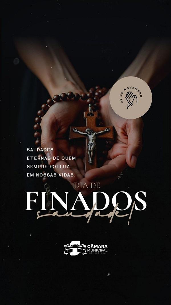 Câmara Municipal de Floriano presta homenagem no Dia de Finados.(Imagem:Divulgação)