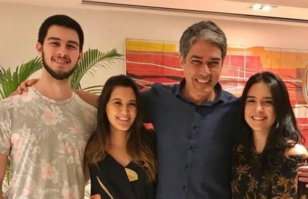 William Bonner fala sobre os trigêmeos(Imagem:Reprodução)