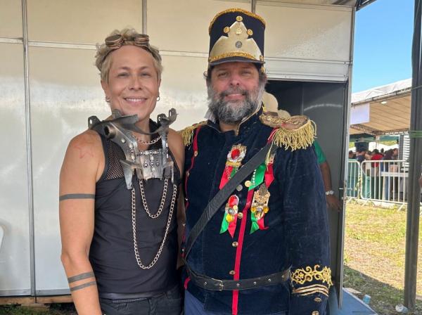 Espet&aacute;culo ?Os Viajantes do Tempo? emociona p&uacute;blico e marca os 203 anos da Batalha do Jenipapo em Campo Maior(Imagem:L&iacute;via Ferreira)