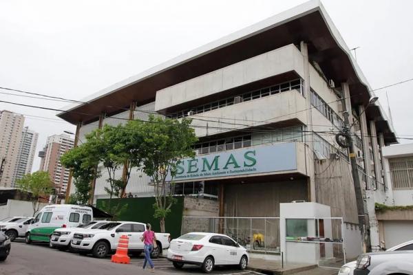 Sede da Semas em Belém.(Imagem:Reprodução / Agência Pará)