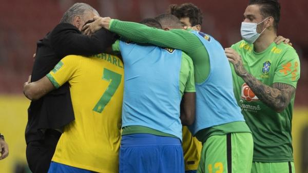 Com gols de Richarlison e Neymar, Brasil vence Equador e se mantém 100%(Imagem:Lucas Figueiredo)