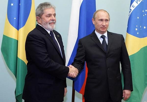 Lula e Vladimir Putin(Imagem:Divulgação)