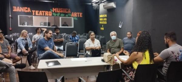 Cultura de Floriano reúne artistas da música para escuta sobre a Lei Paulo Gustavo(Imagem:Secom)